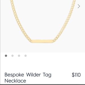 Gorjana necklace - worn once